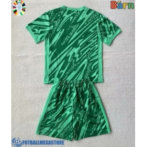 Fotballdrakt Barn Nederland Keeper Hjemmedraktsett EM 2024 Kortermet (+ Korte bukser)